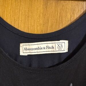 Abercrombie & Fitch Navy Blue and Black Dress